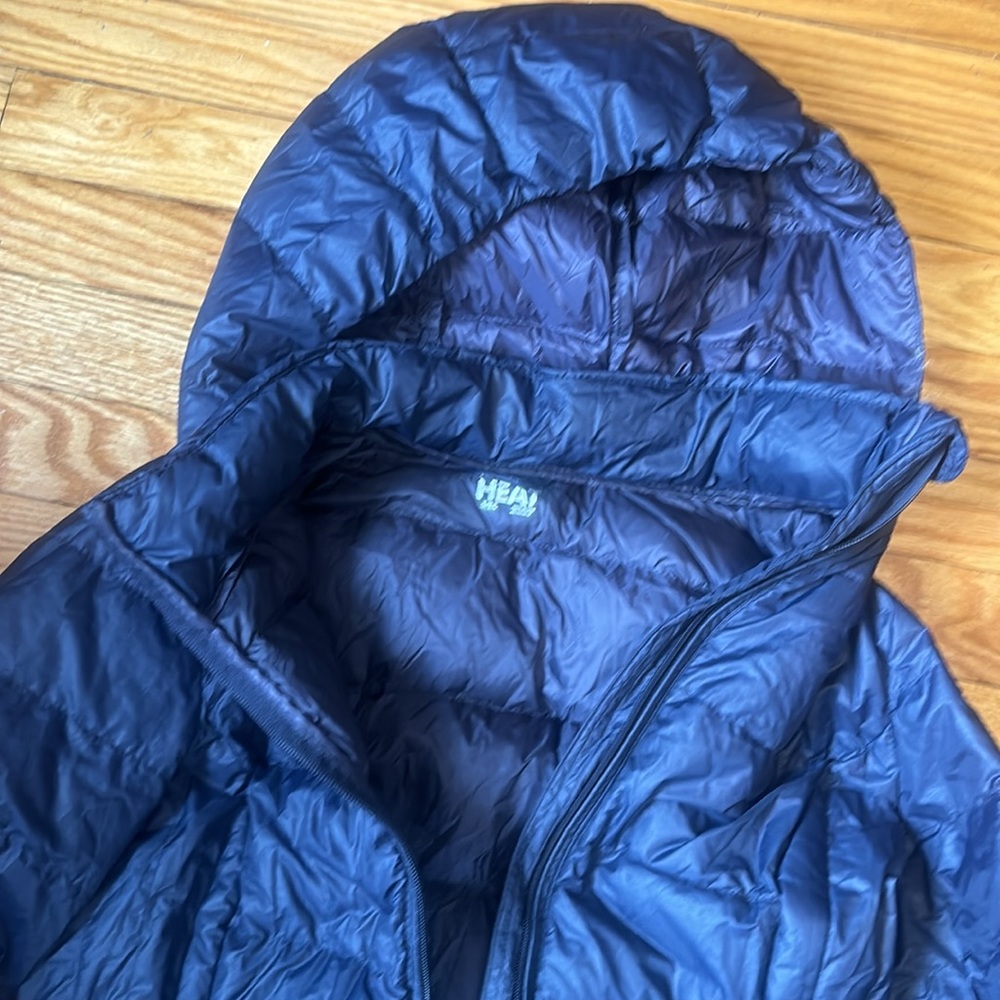 Heat Navy Packable Lightweight Down Jacket - image 4